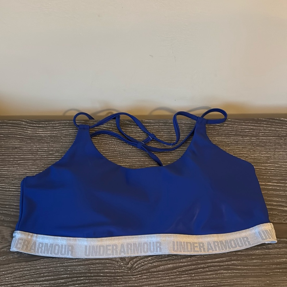 COPY - Under Armour mid impact straps bra with cups. I have 2 of the same color